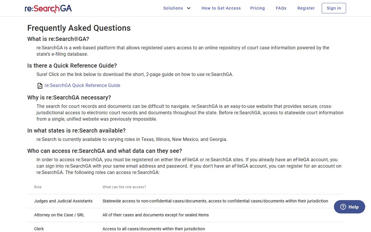 Sumter County court records reSearchGA FAQ