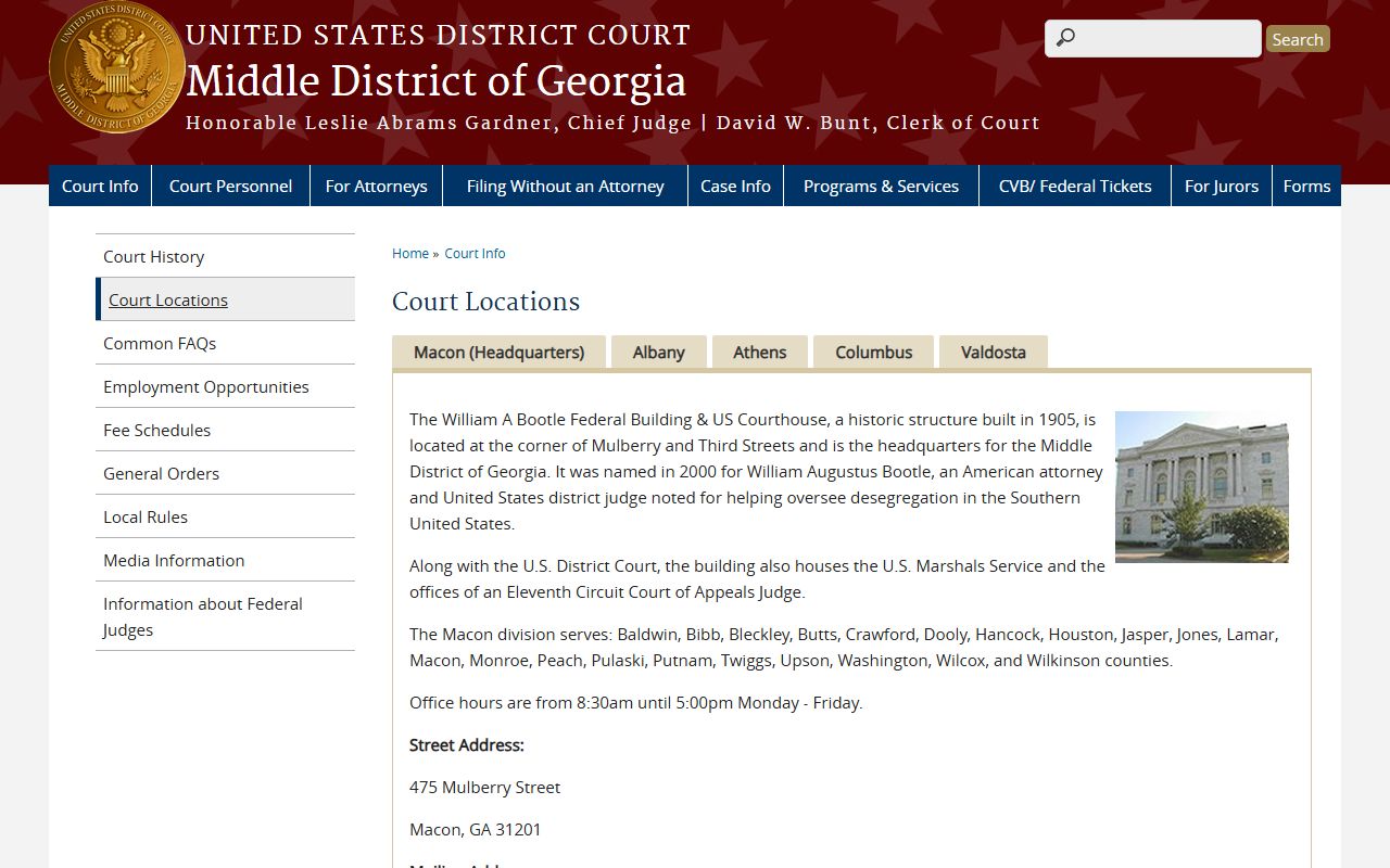 Sumter County probate records federal court locations
